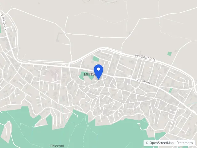 Mappa di Muravera, Sud Sardegna