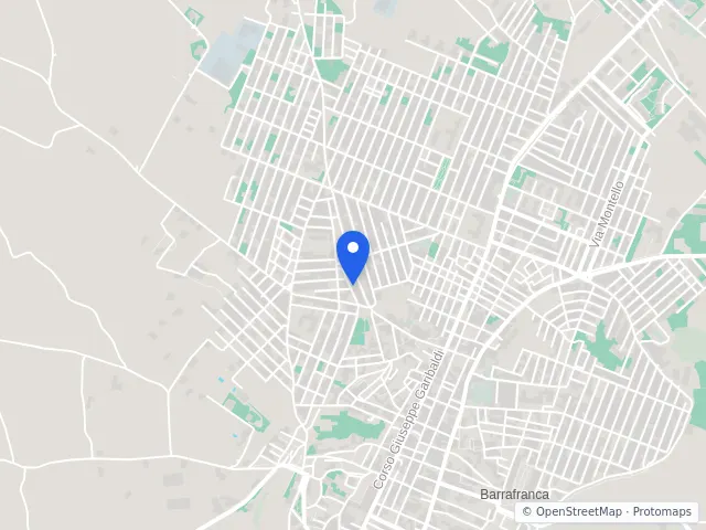 Mappa di Barrafranca, Enna