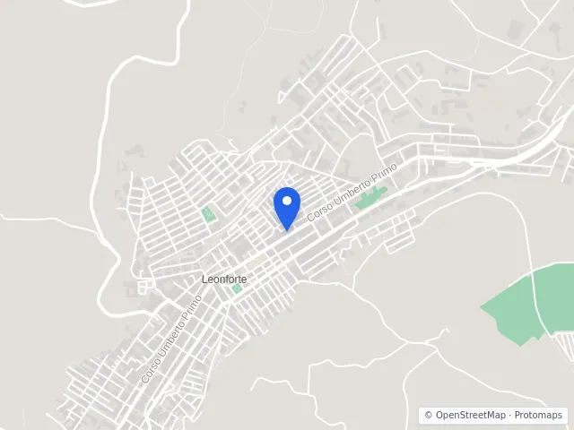 Mappa di Leonforte, Enna