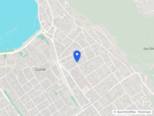 Mappa di Como