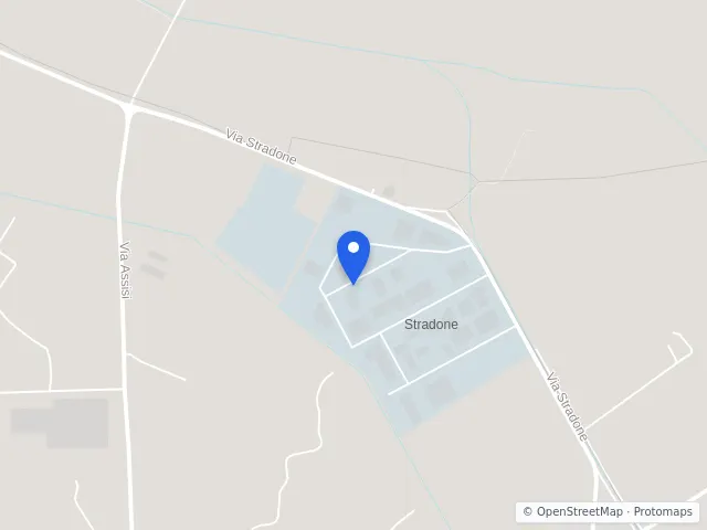 Mappa di Cannara, Perugia