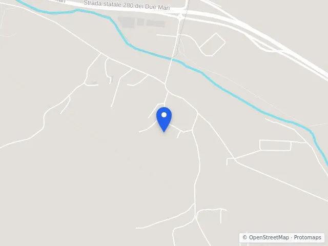 Mappa di Catanzaro