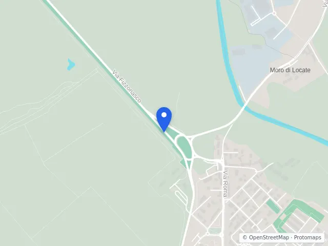 Mappa di Pieve Emanuele, Milano