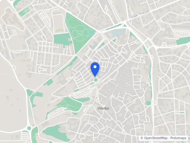 Mappa di Viterbo