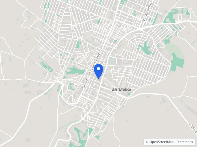 Mappa di Barrafranca, Enna