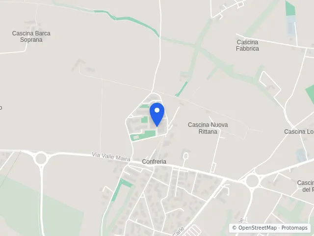 Mappa di San Damiano Macra, Cuneo