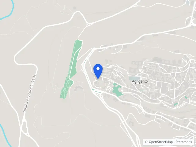 Mappa di Agrigento