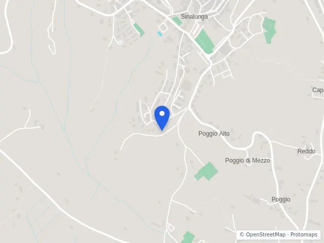 Mappa di Sinalunga, Siena