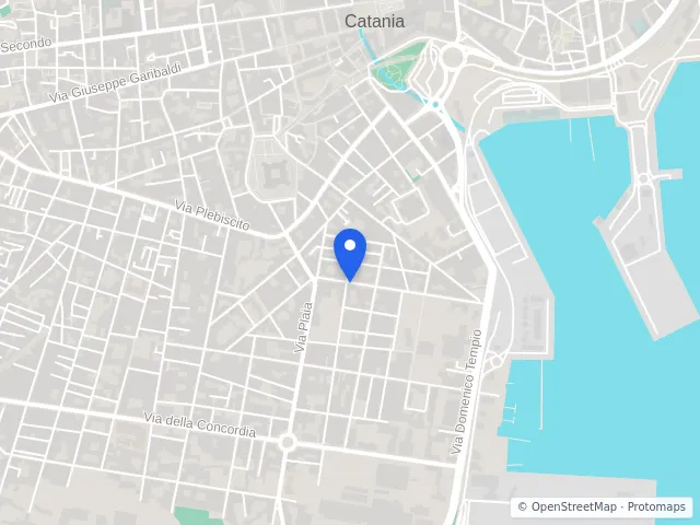 Mappa di Catania
