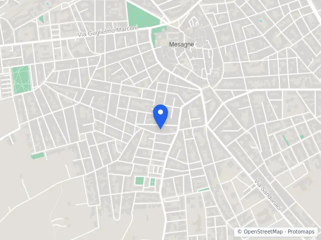 Mappa di Mesagne, Brindisi