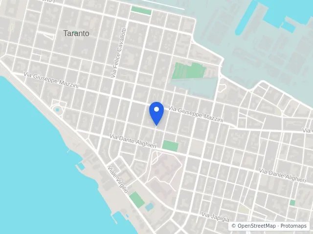 Mappa di Taranto