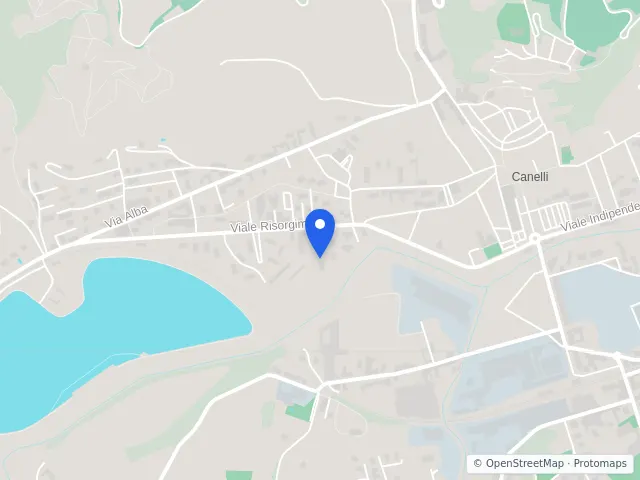Mappa di Canelli, Asti