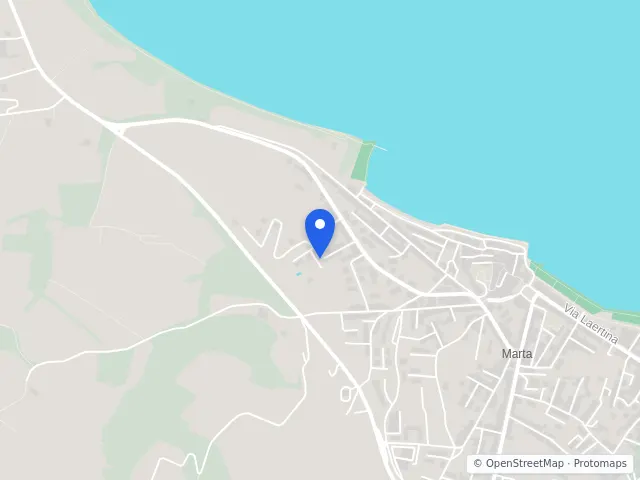 Mappa di Marta, Viterbo