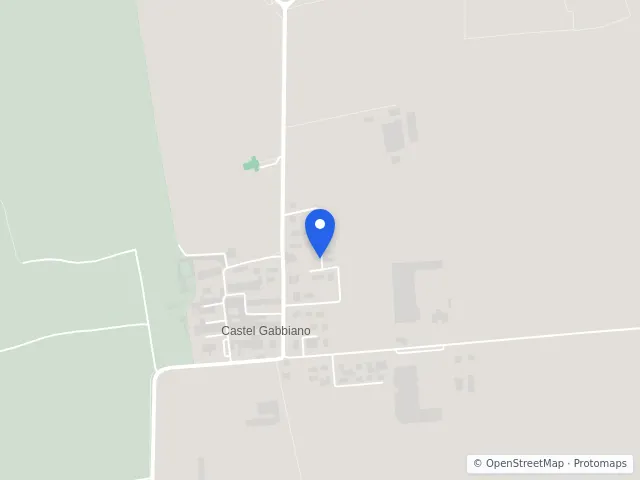 Mappa di Castel Gabbiano, Cremona