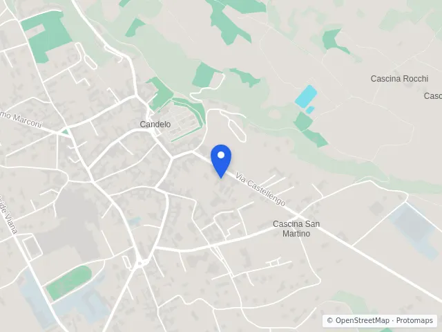 Mappa di Candelo, Biella