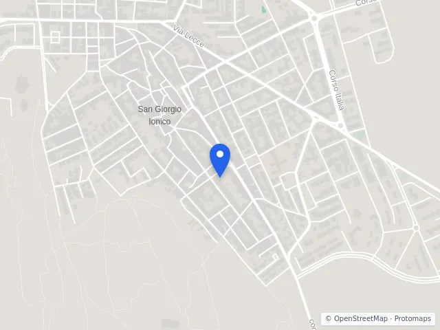 Mappa di San Giorgio Ionico, Taranto