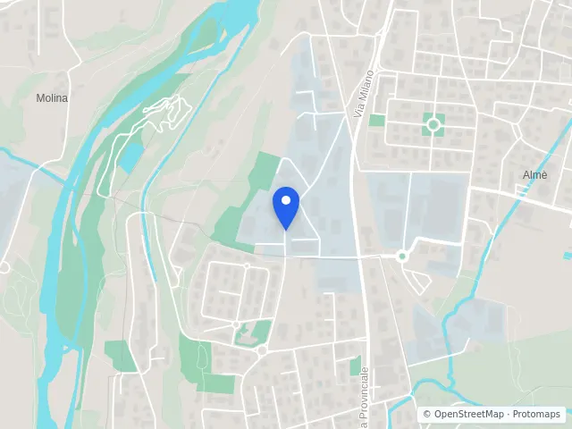 Mappa di Almè, Bergamo