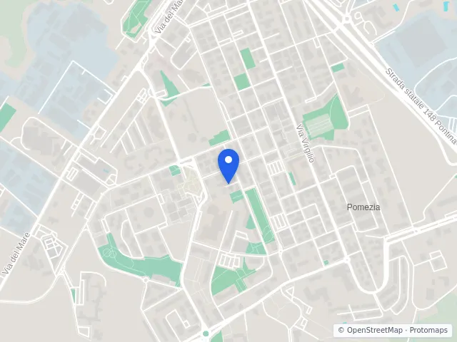 Mappa di Pomezia, Roma