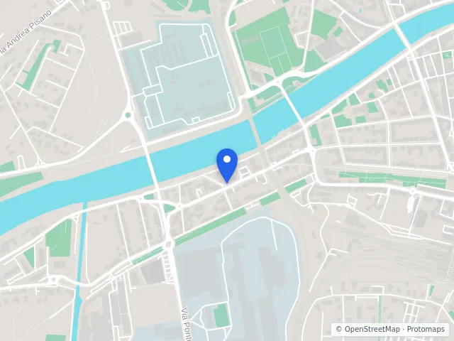 Mappa di Pisa