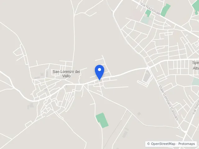 Mappa di San Lorenzo del Vallo, Cosenza