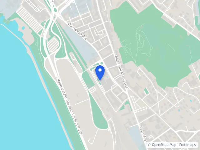 Mappa di Cagliari
