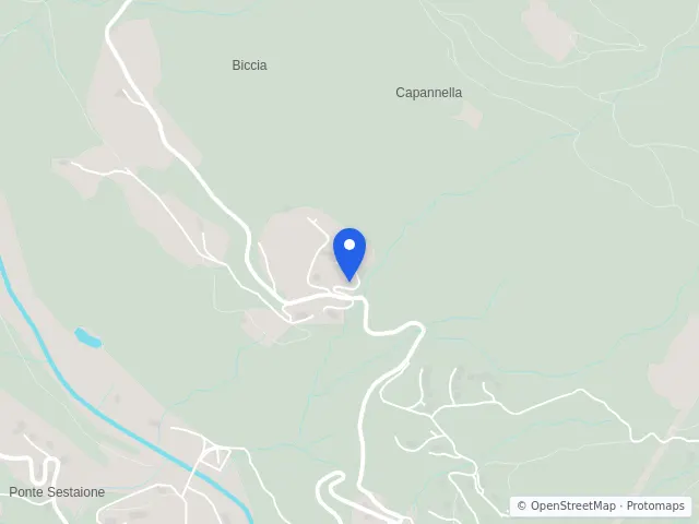 Mappa di Abetone Cutigliano, Pistoia