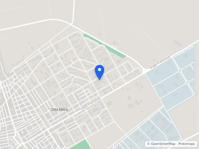 Mappa di Orta Nova, Foggia