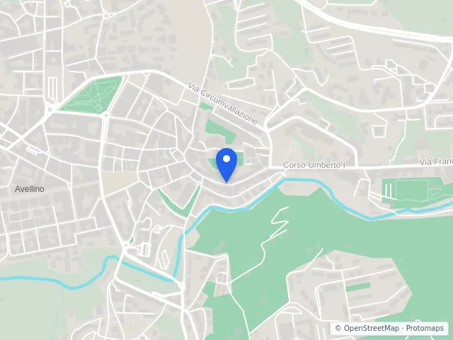 Mappa di Avellino