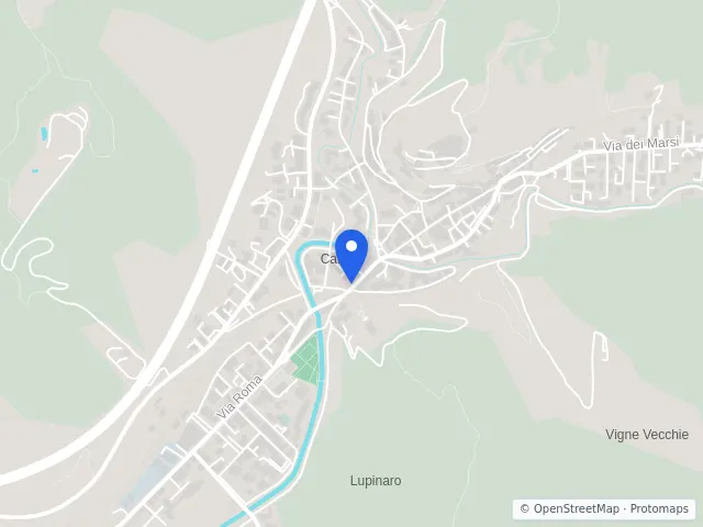 Mappa di Carsoli, L'Aquila