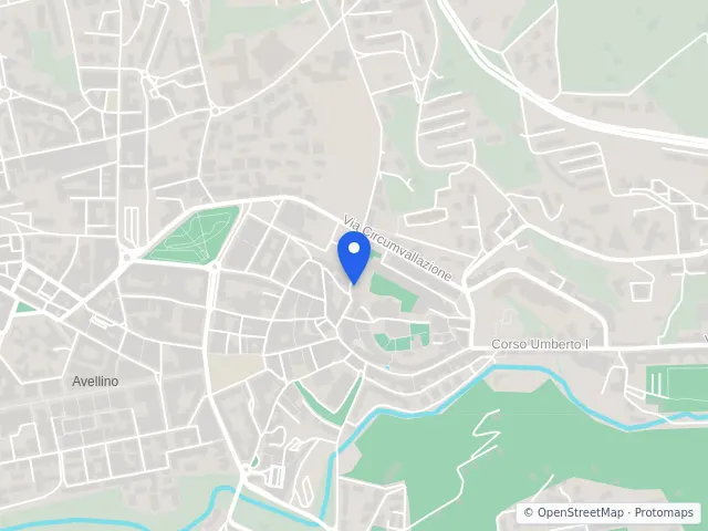 Mappa di Avellino