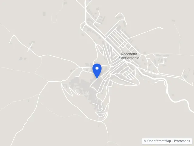Mappa di Rocchetta Sant'Antonio, Foggia