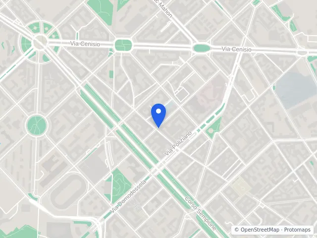 Mappa di Milano