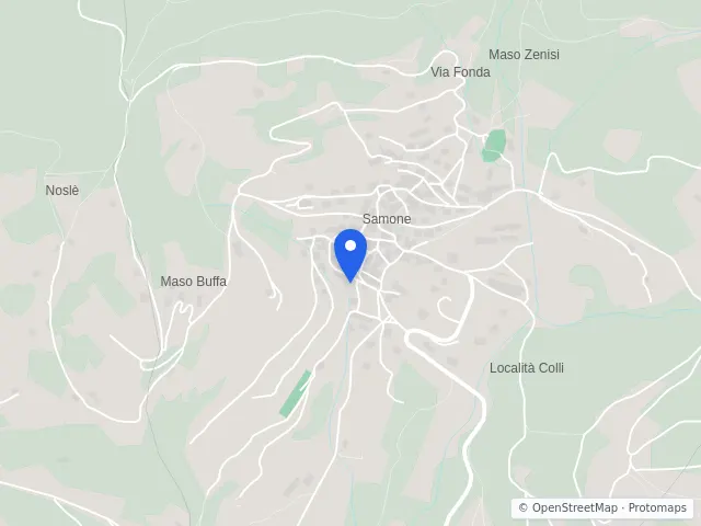 Mappa di Castel Ivano, Trento