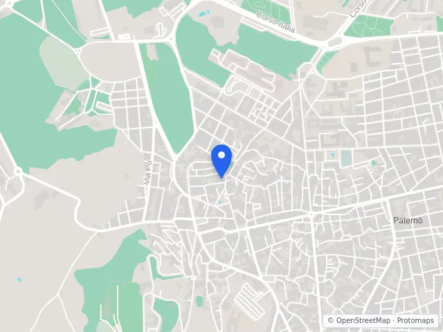 Mappa di Paternò, Catania