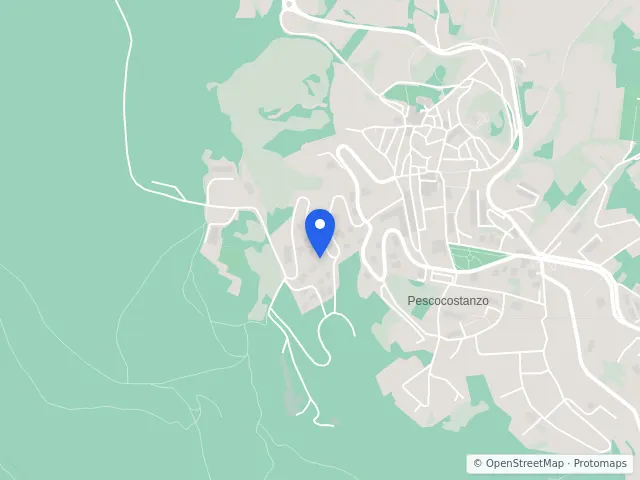 Mappa di Pescocostanzo, L'Aquila