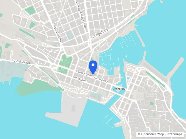 Mappa di Solarino, Siracusa
