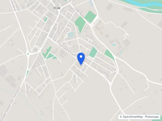 Mappa di Pula, Cagliari