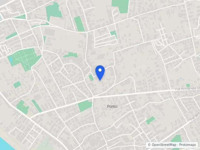 Mappa di Portici, Napoli