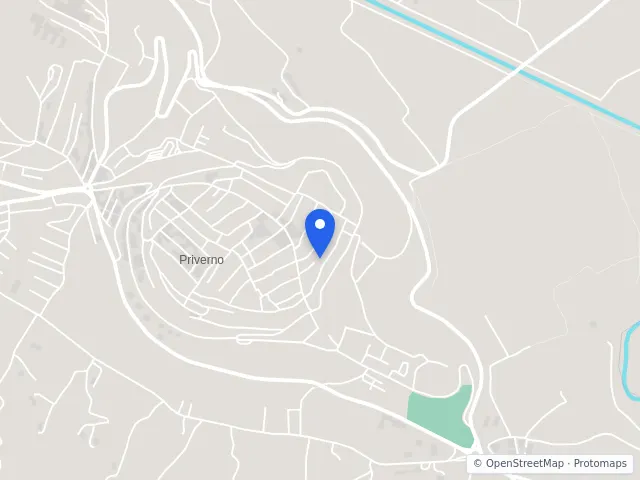 Mappa di Priverno, Latina