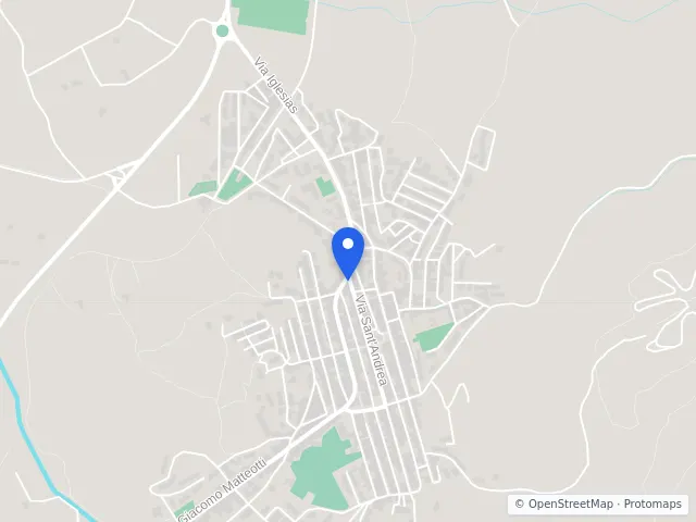 Mappa di Gonnesa, Sud Sardegna