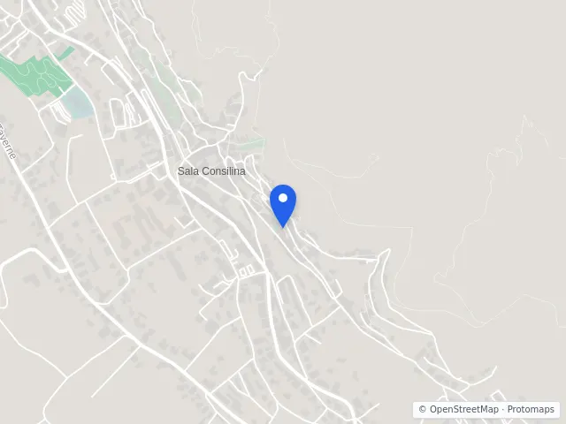 Mappa di Sala Consilina, Salerno