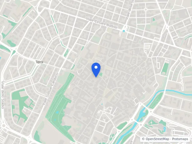 Mappa di Terni