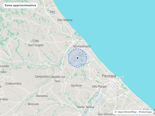 Mappa di Montesilvano, Pescara