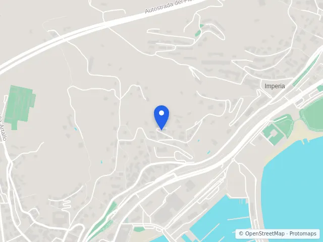 Mappa di Imperia