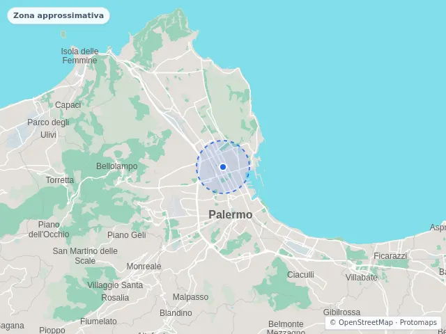 Mappa di Palermo