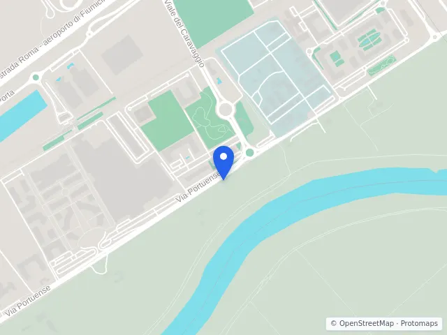 Mappa di Fiumicino, Roma