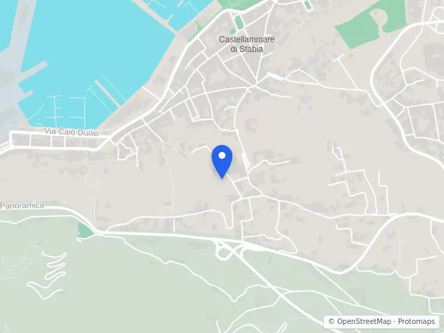 Mappa di Castellammare di Stabia, Napoli
