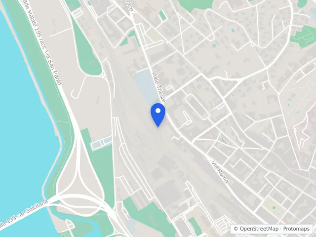 Mappa di Cagliari