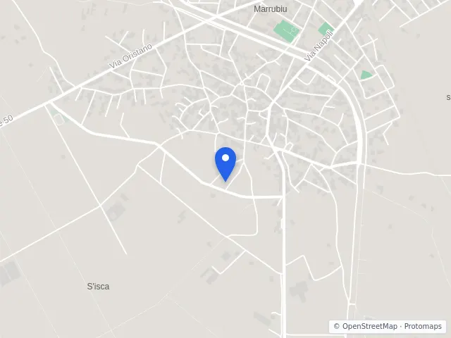 Mappa di Marrubiu, Oristano