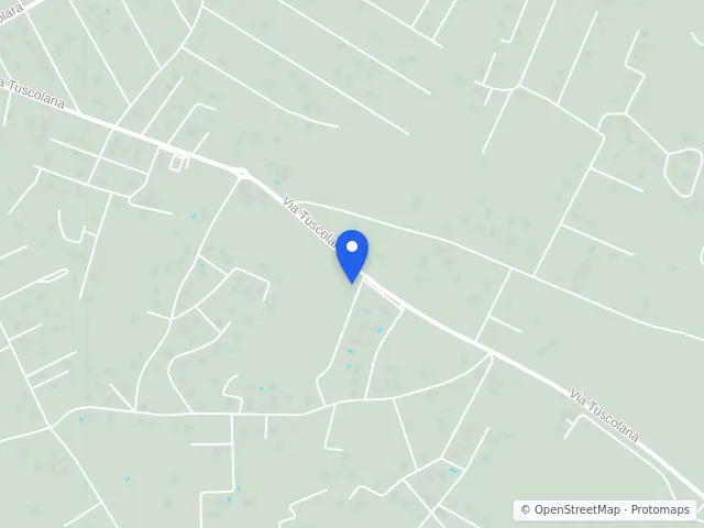 Mappa di Rocca Priora, Roma